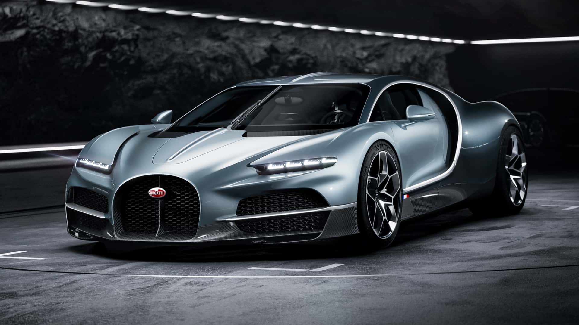 Bugatti Tourbillon: 1,800-HP Hybrid V16 with 37-Mile EV Range