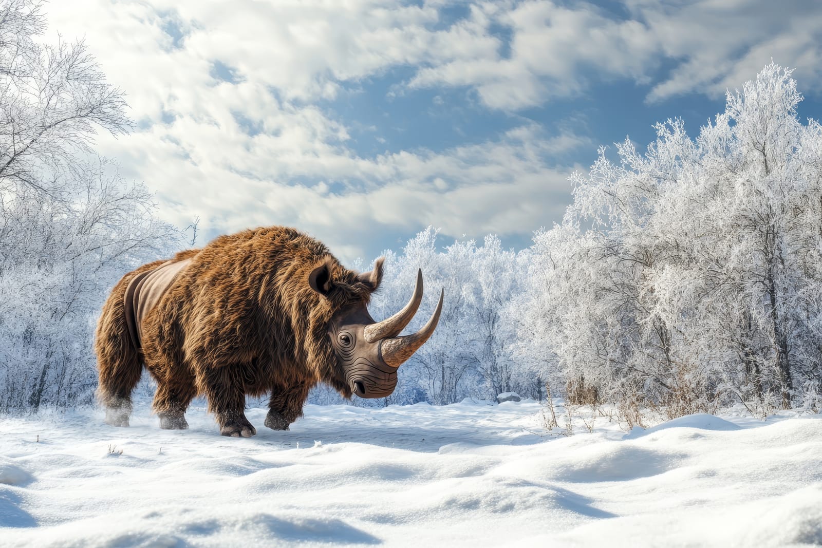 32,000-Year-Old Woolly Rhino Unearthed in Siberia Reveals Fatty Hump and Blade-Like Horn